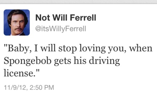 funny picture love sponge bob will ferrell wanna joke.com