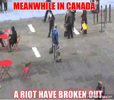 Image result for Canadian Riot