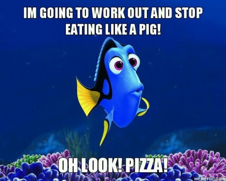 Diet Pizza Funny Quotes