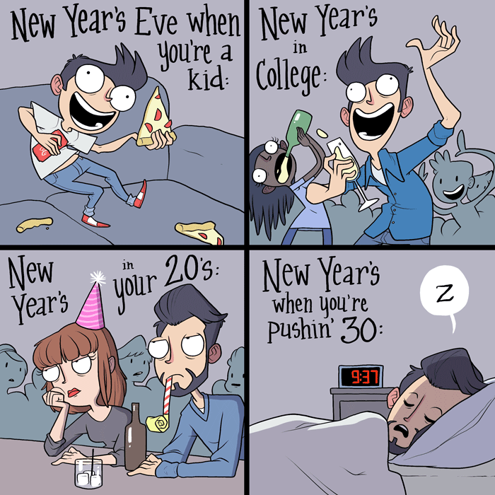 gifs comics new year new year goals