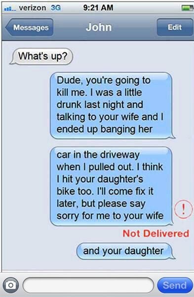 Text Not Delivered