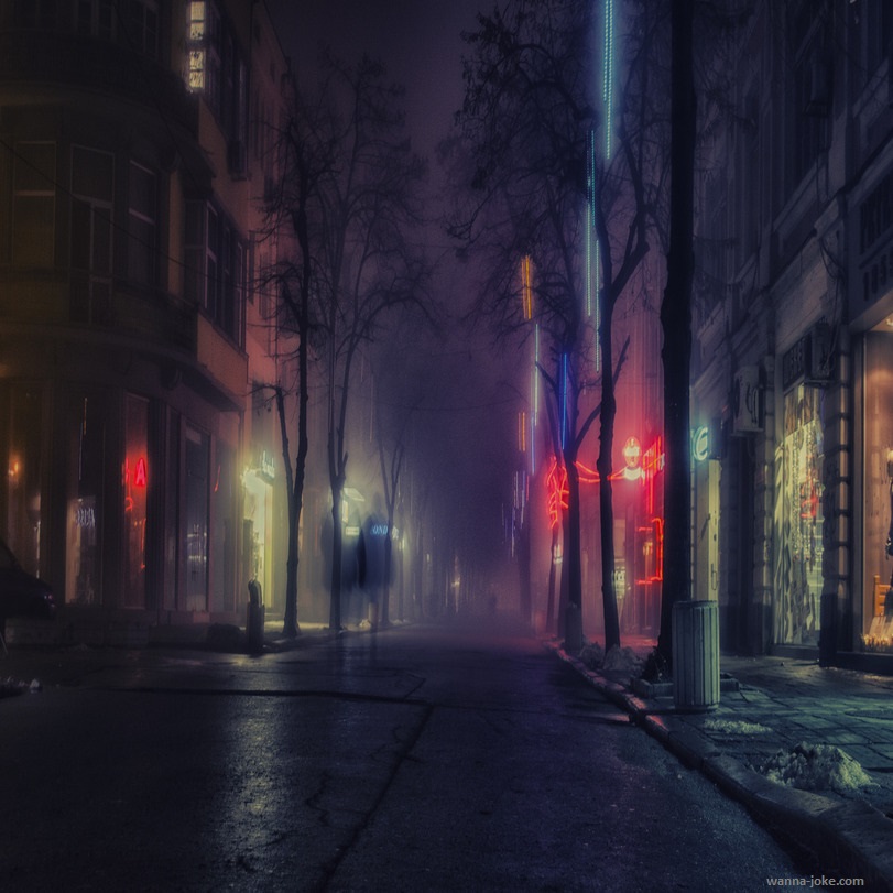 art-street-night