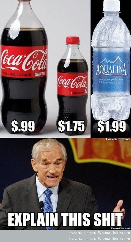 coca-cola cheaper than water
