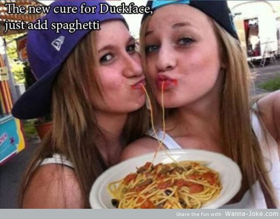 spaghetti-duck-face