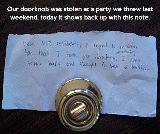 funny-picture-note-doorknob-stole-party
