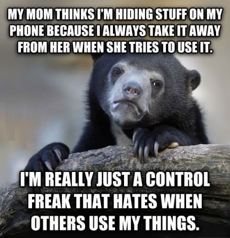 funny-picture-confession-bear-phone-hiding