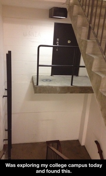 funny-picture-genius-stairs-door-campus