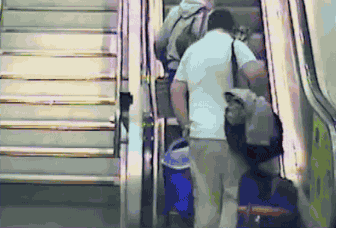 funny-gif-escalator-dude-fail