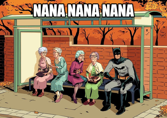 funny-picture-Batman-Nanna-grandmother-bus-stop