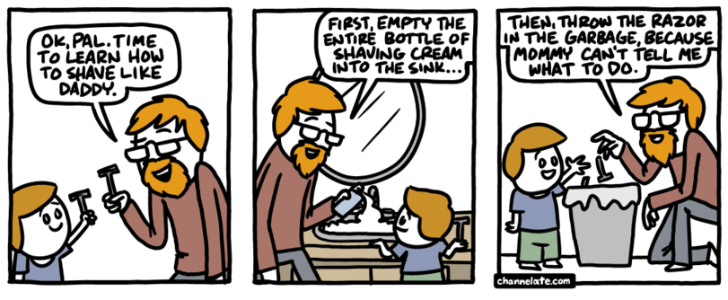 funny-picture-channelate-comics-shaving-dad