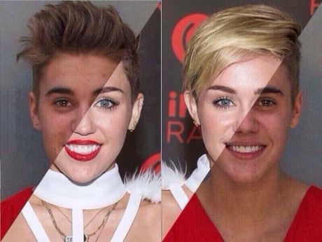 funny-picture-miley-cyrus-justin-bieber