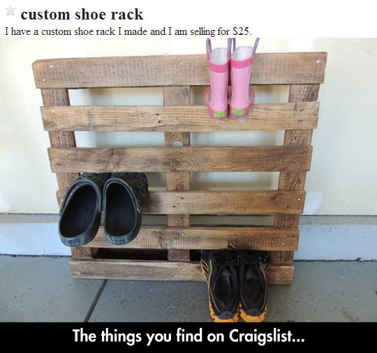 funny-picture-Craigslist-custom-shoe-rack