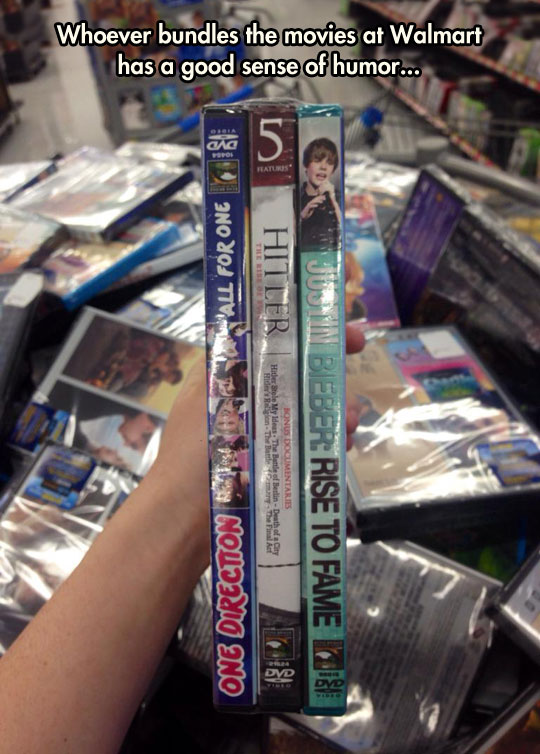 funny-picture-Walmart-movie-bundles-Bieber