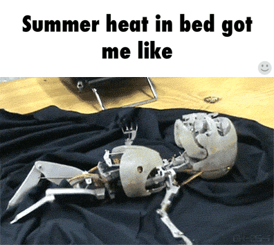 funny-gif-robot-summer-hot-weather