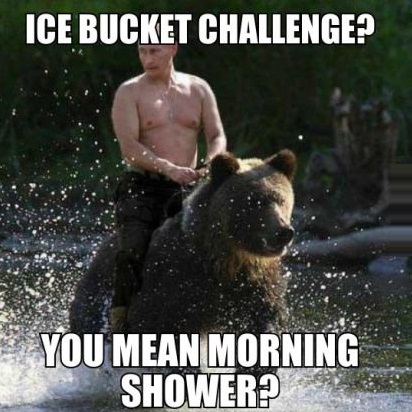 Ice Bucket Challenge: Russian Style