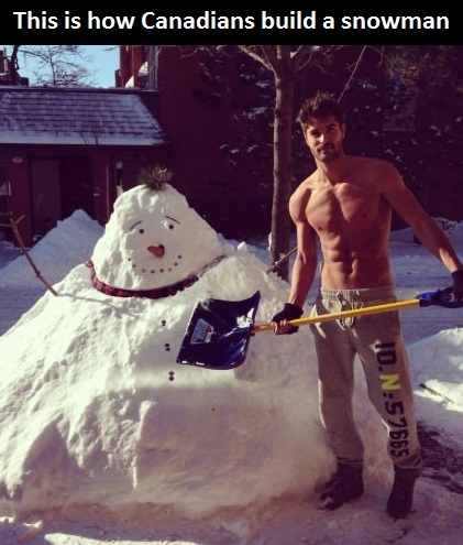 funny-canadian-snowman-build