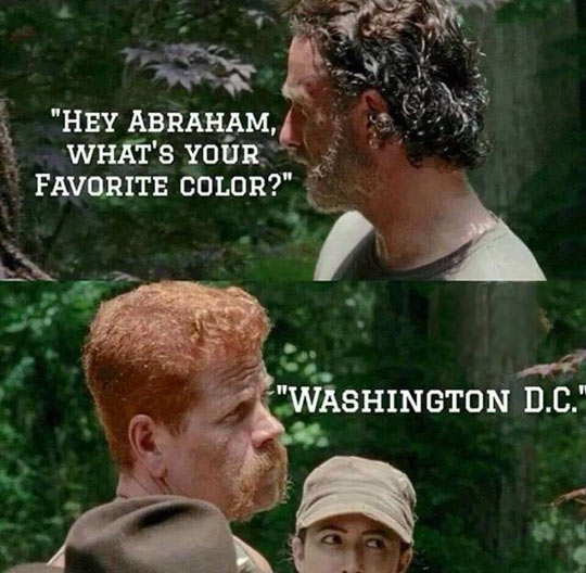 funny-favorite-color-Abraham-Walking-Dead