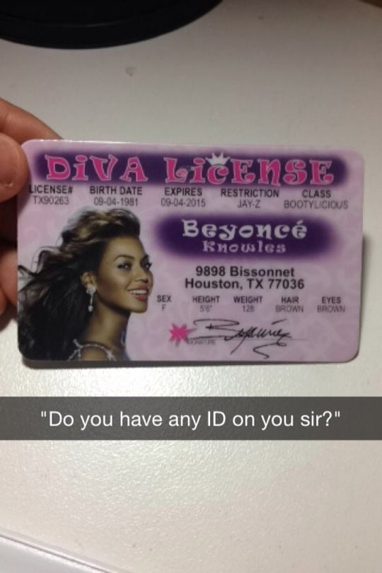 funny-Diva-license-Beyonce-ID