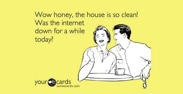 clean-house-internet-down