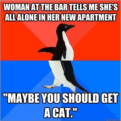 awkward-woman-alone-cat