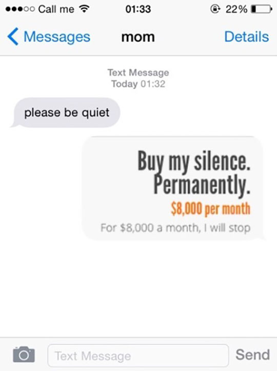 funny-message-mom-quiet-silence