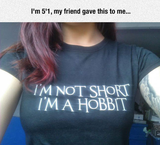 funny-shirt-girl-short-Hobbit