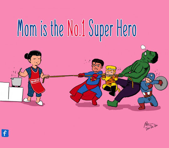 funny-mom-superhero-Superman-rope