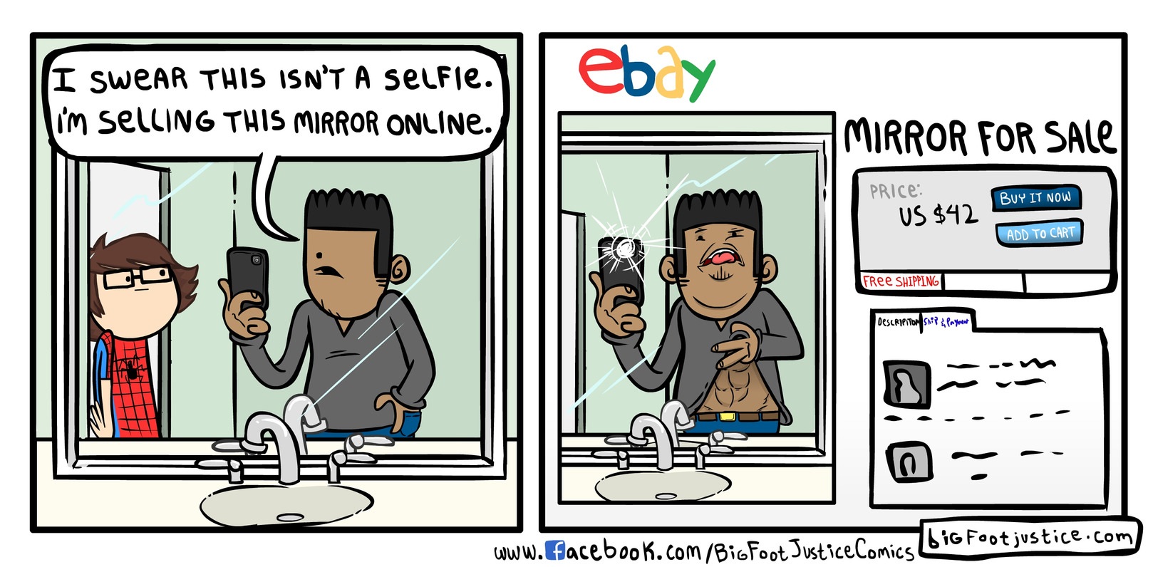 comics-e-bay-mirror-selfie