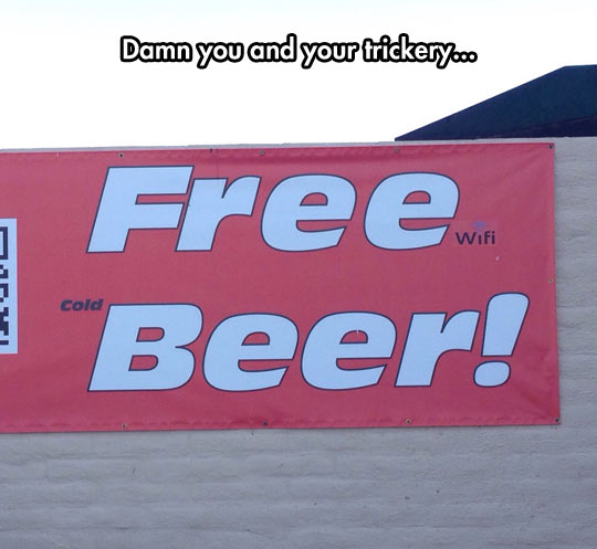 funny-free-beer-sign-cold-Wi-Fi