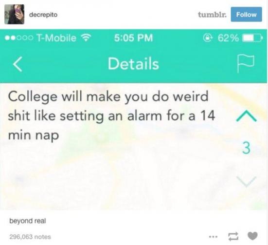 college-weird-shit-alarm-sleep
