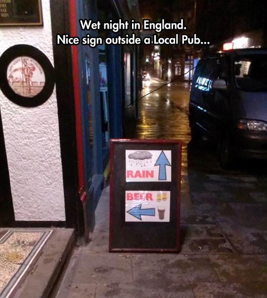 funny-sign-beer-pub-rain-inside