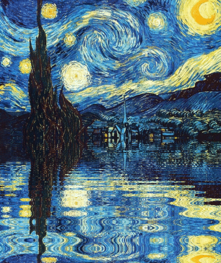 cool-gif-starry-night-painting-animated