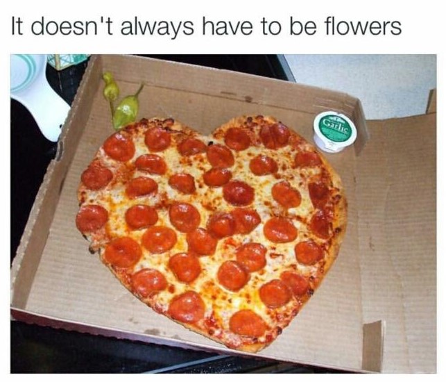 pizza-heart-shape-flowers