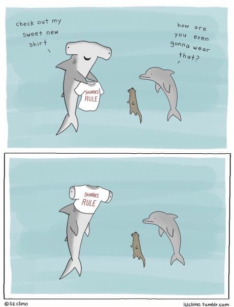 sharks-rule-t-shirt-comics