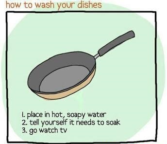 comics-wash-dishes-guide
