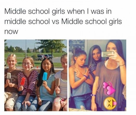middle-school-girls-then-now
