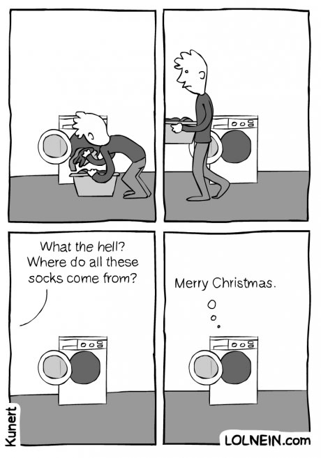 comics-washing-machine-socks-christmas
