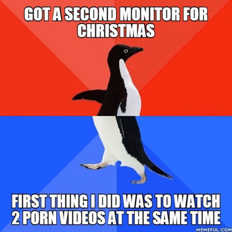 second-monitor-meme-porn