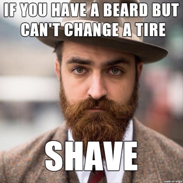 beard-change-tire-shave