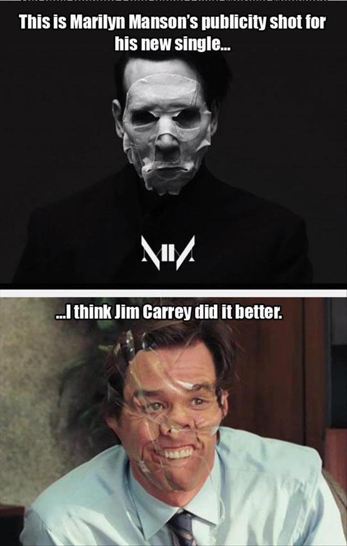 Jim Carrey did it before it was cool