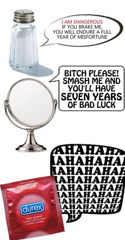 break-mirror-condom-bad-sign