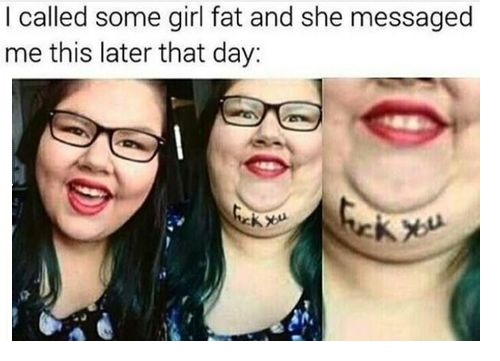 girl-fat-chin-sign