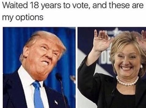 waiting-vote-options-hilary-trump